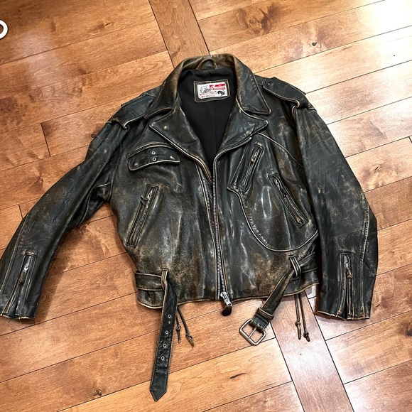 Vintage Indiana Motorcycle Jacket - Picture 3 of 4
